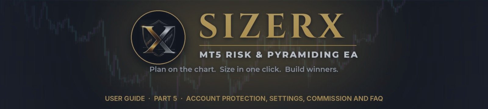 SizerX User Guide – Part 5: Account Protection, Settings, Commission and FAQ