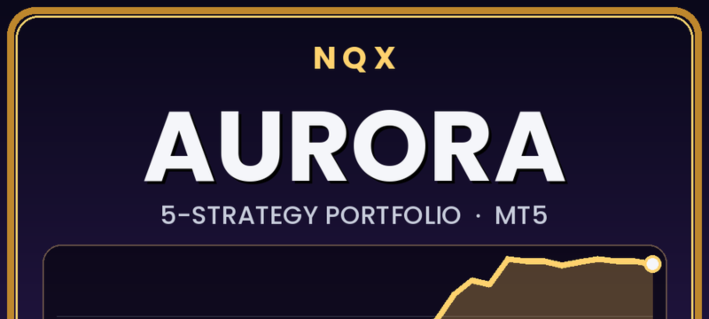 NexQuantumX — Robôs de carteira para MetaTrader 5 e 4: números transparentes e stop loss em toda operação