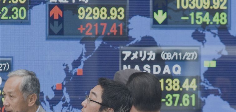 Asian shares gain with the Nikkei up 0.4% on a stronger dollar