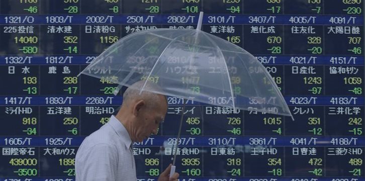 Asian stock markets muted amid holidays, yen hits 6-year low against greenback