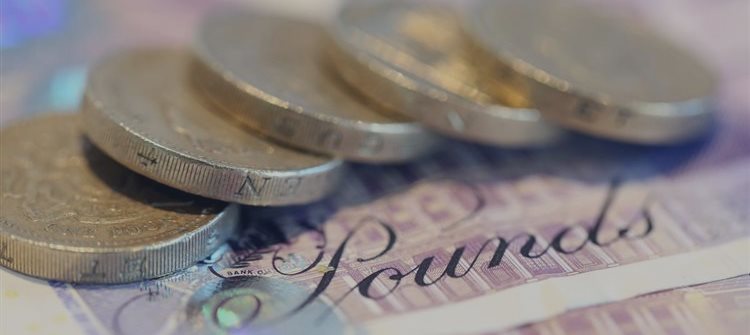 Pound regains ground after UK PMI data