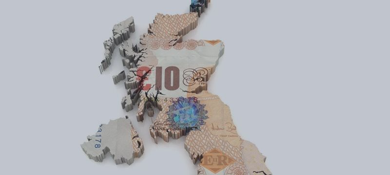 Pound higher Wednesday on UK services data