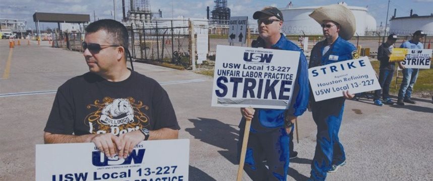 美国炼油厂工人罢工进入第五周
