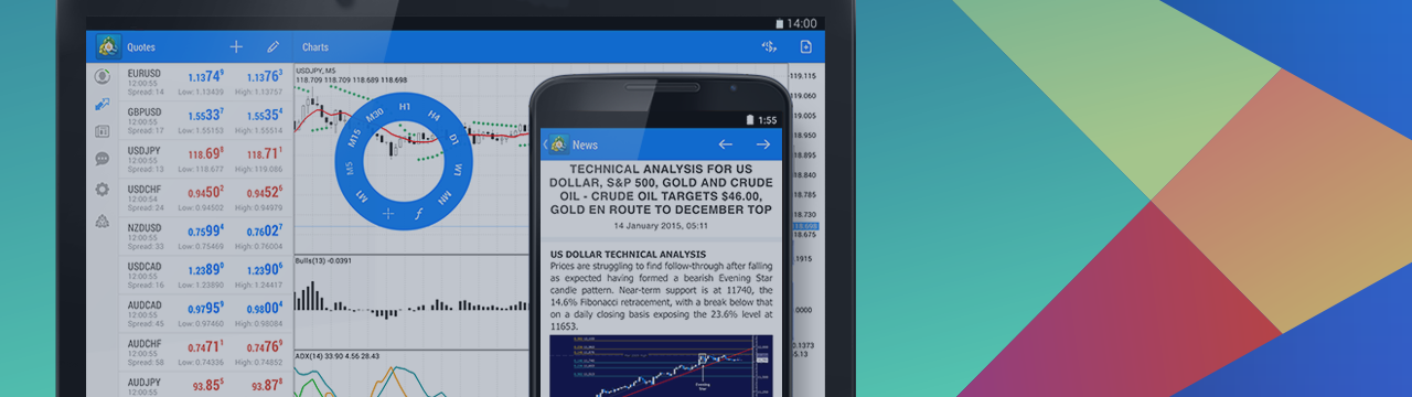 Updated MetaTrader 4 for Android: New Design, News Line and System Journal (VIDEO)