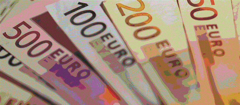 Euro rises on dull PMI data