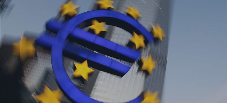 Eurozone inflation rate at minus 0.3%, up from January's minus 0.6%