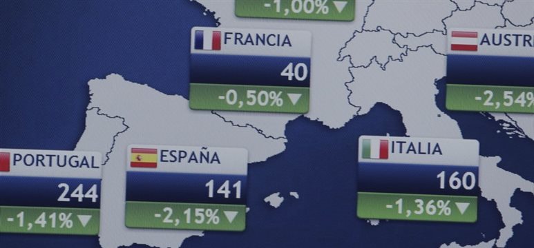 La prima de riesgo española abre al alza, en 125 puntos básicos