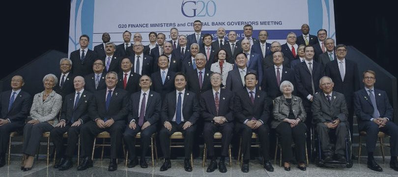 G20 está preocupado com volatilidade das taxas de câmbio