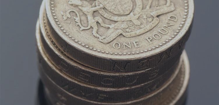 Pound drops after UK data
