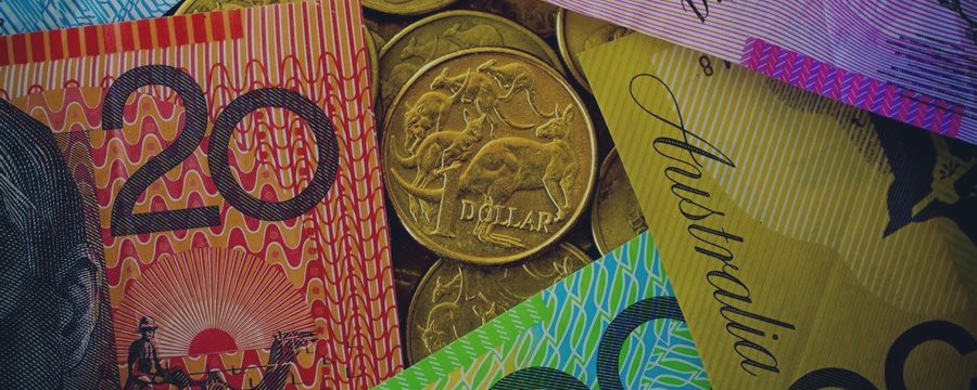 Aussie down as central bank signals it should weaken further
