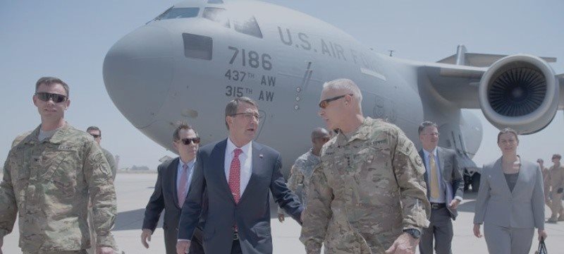 U.S. Secretary Of Defense Do Surprise Visits.