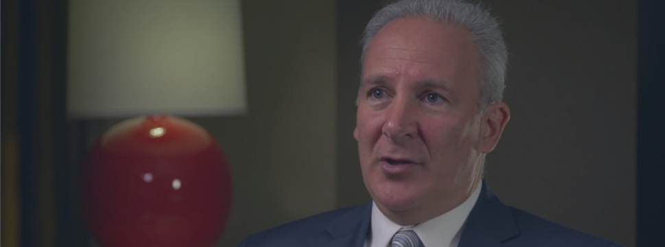 Peter Schiff on USD bubble and on damage rates hike will cause - Video