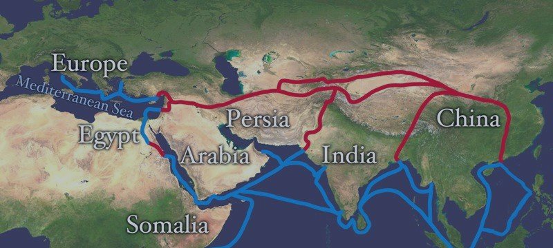 Southeast Asia Is An Important Base Of The Silk Road.