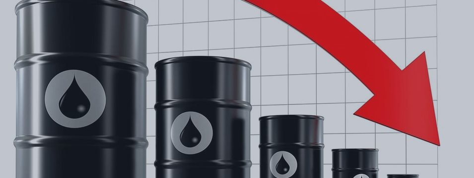 Нефтяные котировки во вторник днем падают более чем на 3%