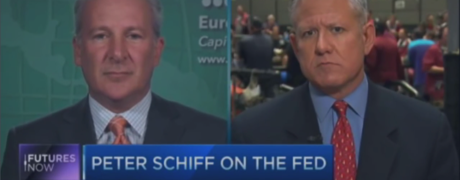 Peter Schiff: Fed's main strategy is to pretend they will hike, don't await October or December - Video
