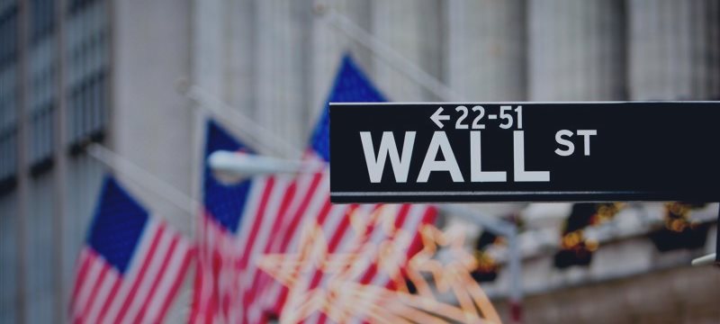 Wall Street dressed in red after big rally