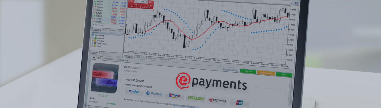 The seventh payment method in MetaTrader — ePayments