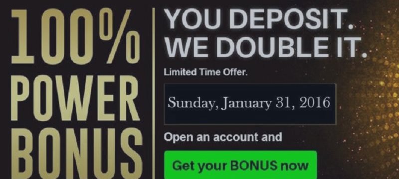 100% Power Bonus