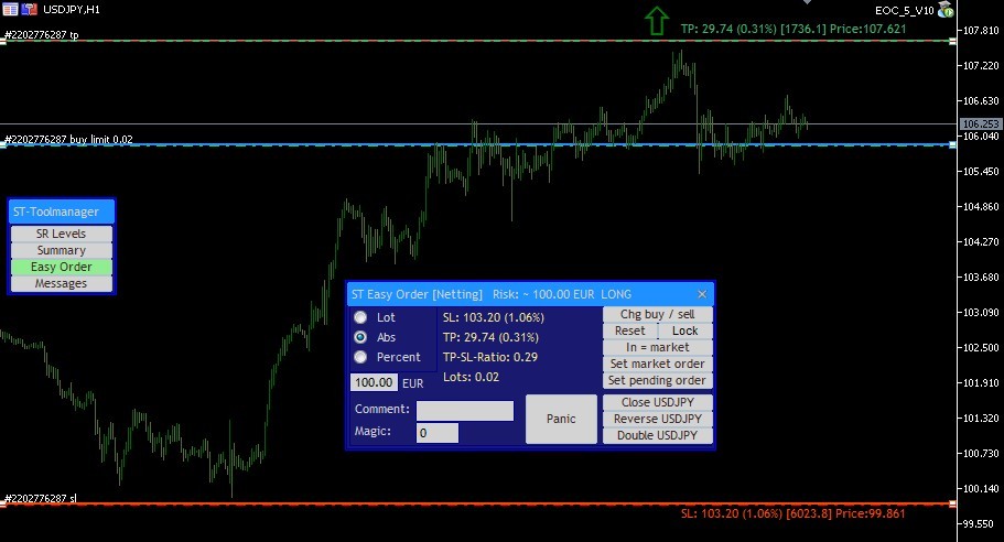 Easy Order Creator MT5 V2.2 Product Description - Trading Systems - 29 ...