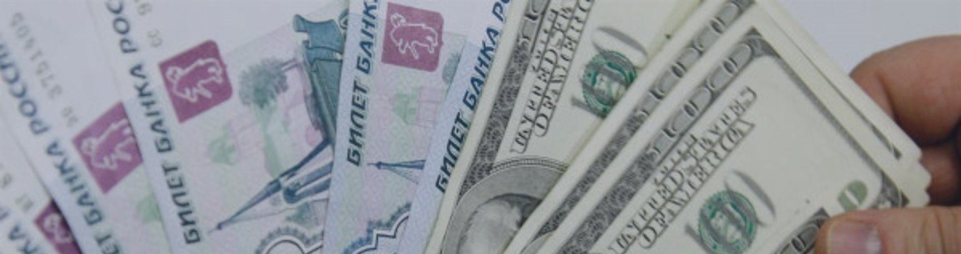 Курс доллара к рублю упал до минимума за год