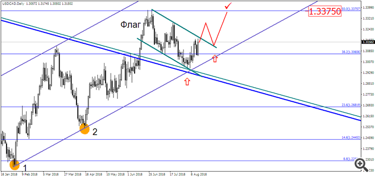 USD/CAD D1