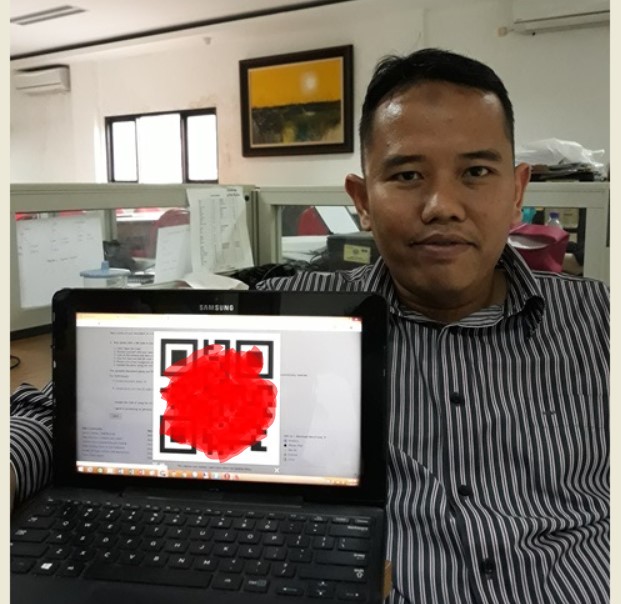 Photo with QR Code