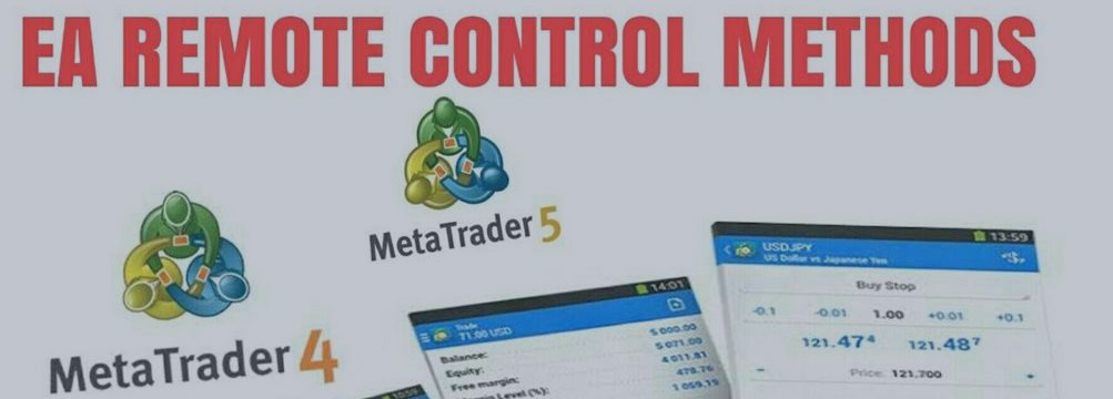 EA remote control methods for mobile traders