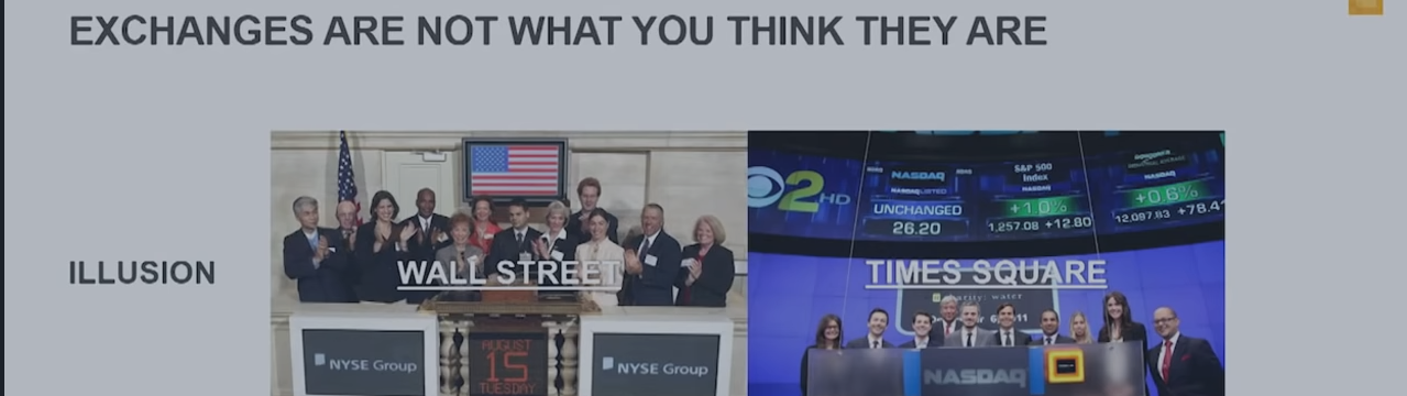 Stocks Exchanges Are not What you Think...