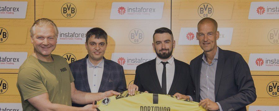 ФК «Боруссия» и форекс-брокер «ИнстаФорекс» объявили о партнерстве