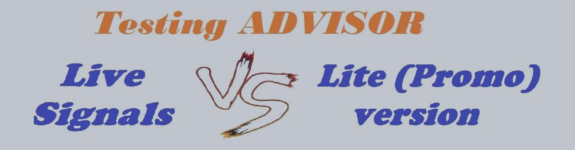 Advisor in the MQL market. Live signal or Lite (Promo) version? What do you choose?