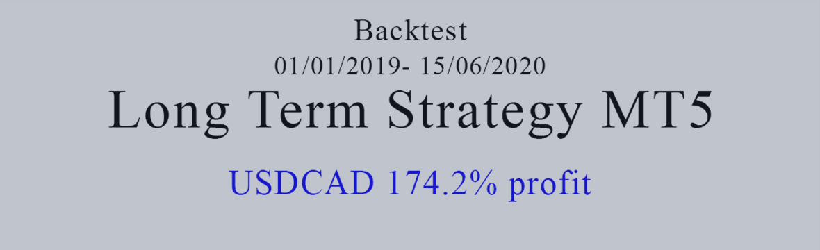 Backtesting EA Long Term Strategy on MT5