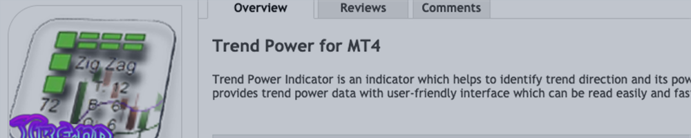 Trend Power for MT4 Indicator - User Guide