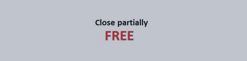 FREE Close partially EA