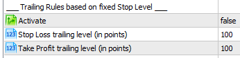 Traling Stop based on Fixed Stop level