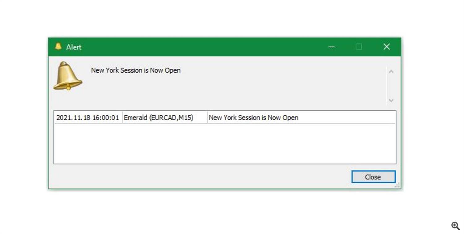 Market open Session alert