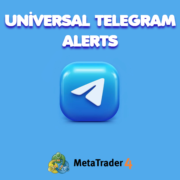 Universal Indicator to Telegram Alerts on the Market.