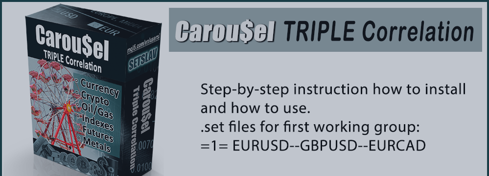 Carousel_Triple_Correlation: Step-by-step instruction for install and using (Ratio_set).