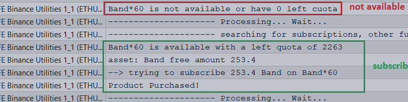 Binance Utilities 1.1. Automated subscription to Stake Product