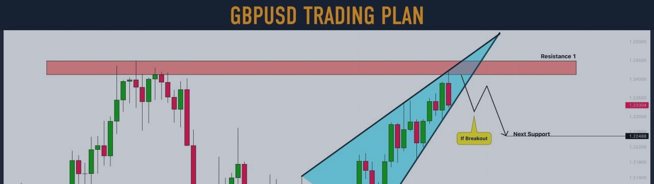 #GBPUSD: Your Detailed Trading Plan For This Week