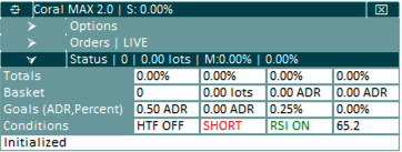 CoralMAX Main Window