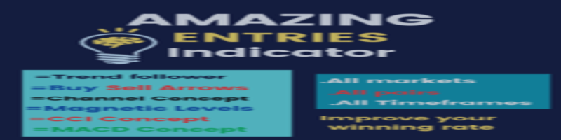 Amazing Entries Indicator User manual Guide