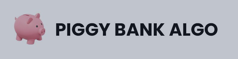 PIGGY BANK ALGO | Utilities
