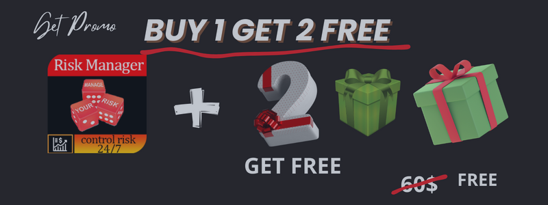 Buy RISK MANAGER and GET 2 BEST PRODUCTS FOR FREE