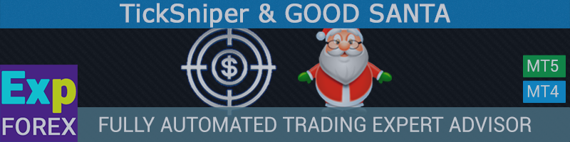 TickSniper and GOOD SANTA Automatic trading EA-scalper. With auto optimization of parameters