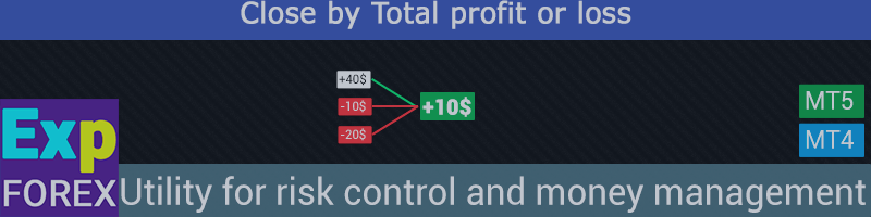 CloseIfProfitorLoss with Trailing Closing Positions Using Total Profit/Loss, with Trailing Stop.