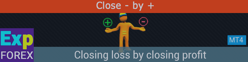Close Minus by Plus - Closing loss-making positions, by finding and closing of profitable positions