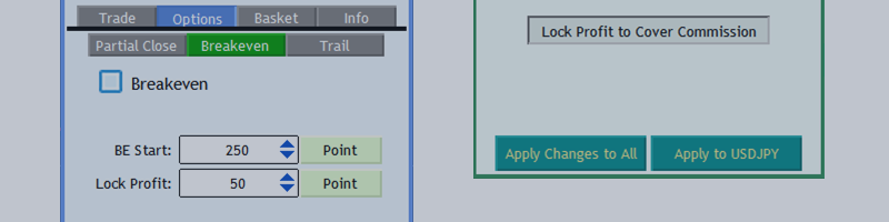 Trading Dashboard: How do I automatically set the break-even point for my trades?  – Analysis and Forecast – January 30, 2024