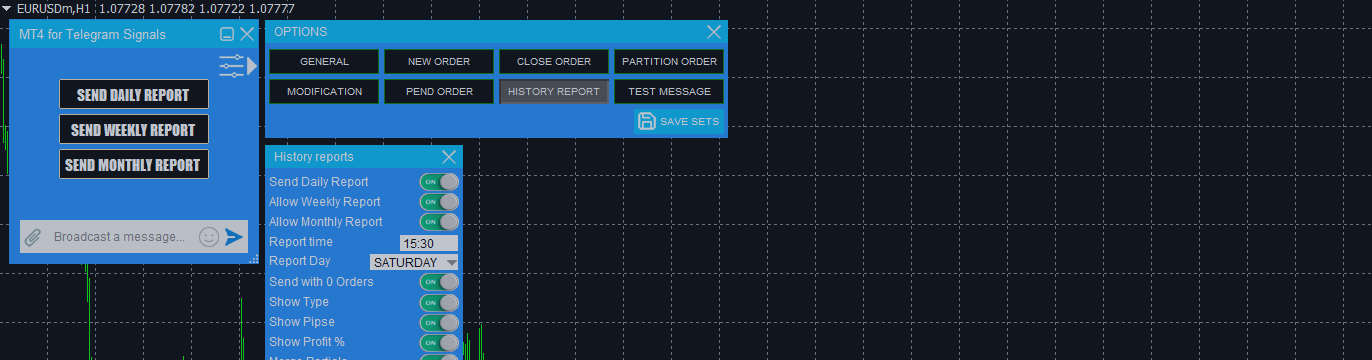 User guide on setting up the MT4/MT5 for Telegram Signal