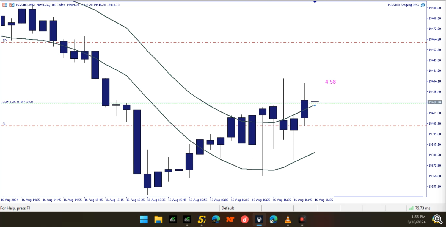 NAS100 Scalping EA