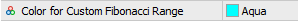 Custom Fibonacci Line Color - Input parameter